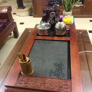 Khay trà điện