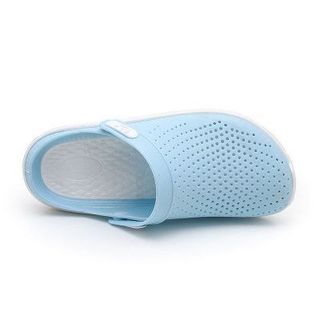Dép Sục nhựa nữ đế bằng quai hậu bít mũi đẹp 2019 SNU02
