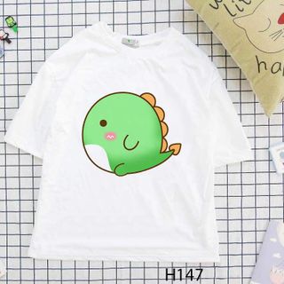 Áo thun in nhiệt hoạt hình