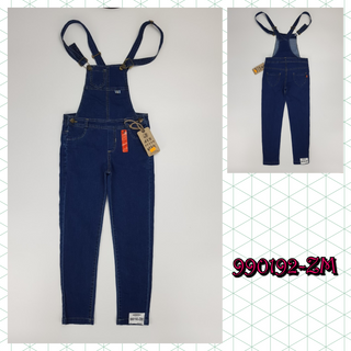 990192-ZM1- Quần yếm bé gái dài đại đáp túi xanh đậm size nhỡ 9t-14tri69261-ZM1t8b1