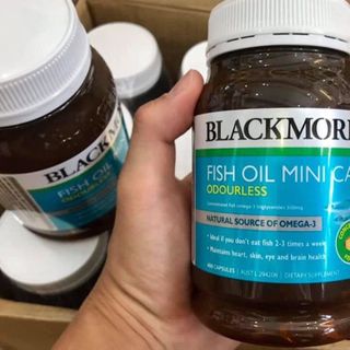 DẦU CÁ FISH OIL MINI CAPS BLACKMORES