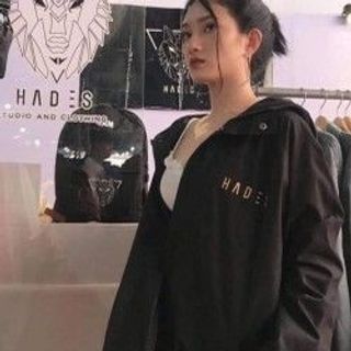 ao khoác dù in hình sư tử