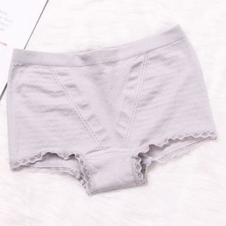 Quần lót dạng đùi kháng khuẩn nữ cotton chữ V trơn cạp nhỏ cao cấp dễ thương xuất Nhật QLNU02