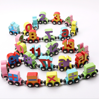 Đồ Chơi Gỗ - Học Chữ - Học Số - Học Con Vật