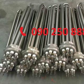 Điện trở đun nước đầu 59 x 3U dài 400mm / 220V - 380V - 75 KW