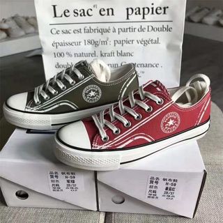 Giầy vải buộc dây nữ HÌNH TRÒN SPORT H59 phong cách thể thao Hàn Quốc đẹp giá rẻ GVNU09