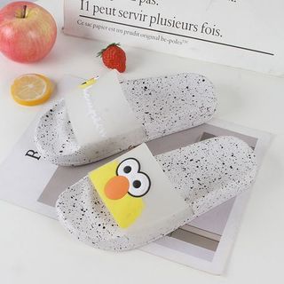 Dép lê xốp nữ đẹp quai ngang in hình ngộ nghĩnh DNU07
