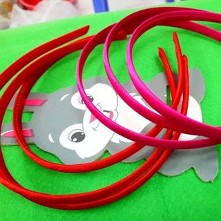cài tóc vải nhiều màu