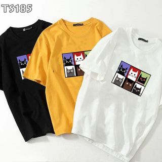 Áo thun in from rộng unisex
