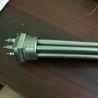 Điện trở đun nước đầu 59 x 3U dài 400mm / 220V - 380V - 75 KW