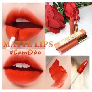 MATTE LIPS Son Gấc Mẹ Bầu- 100 Không chì