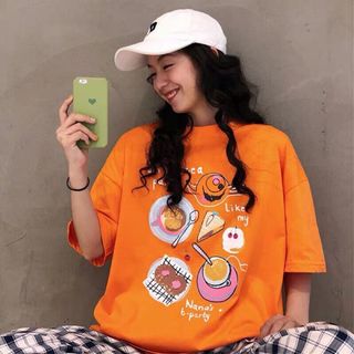 Áo thun phom rộng food