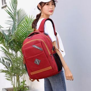 BALO LAPTOP ĐI HỌC DU LỊCH LUCKYMAN NAM NỮ ĐẸP GIÁ RẺ THỜI TRANG HÀN QUỐC BL17