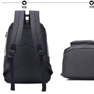 BALO USB LAPTOP DU LỊCH ĐI HỌC NAM NỮ ĐẸP GIÁ RẺ PHỐI MẦU THỜI TRANG HÀN QUỐC MUZHILAN BL14