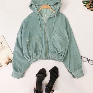 Áo khoác có nón 2 túi trước
