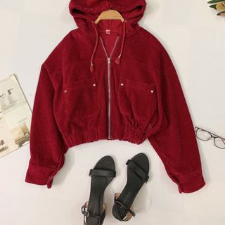 Áo khoác có nón 2 túi trước