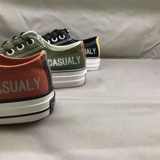 Giầy vải buộc dây nữ CASUALY F613 phong cách thể thao Hàn Quốc đẹp giá rẻ GVNU07