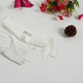 Quần lót kháng khuẩn thun lạnh nữ ren sau cao cấp phong cách Châu Âu QLNU08