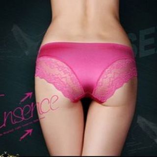 Quần lót kháng khuẩn thun lạnh nữ ren sau cao cấp phong cách Châu Âu QLNU08