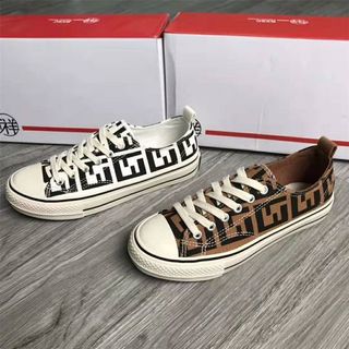 Giầy vải buộc dây nữ KẺ Ô F701 phong cách thể thao Hàn Quốc đẹp giá rẻ GVNU12