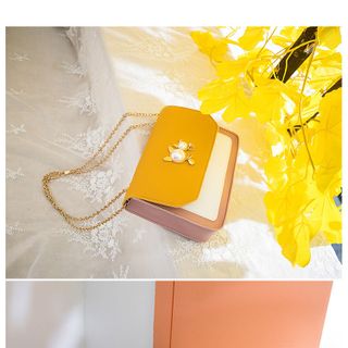 Túi xách vuông chéo xích siêu cute HÀNG QUẢNG CHÂU - M004