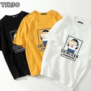 Áo thun in hình cute tay lỡ