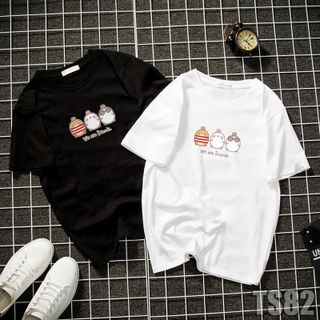 Áo thun nam nữ siêu dễ thương