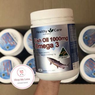 Dầu cá Fish Oil Healthy Care Omega-3 1000mg 400 viên của Úc giá sỉ