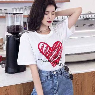 Áo phông nam nữ cổ tròn