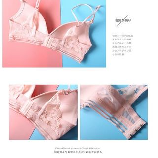 Áo lót ngực bra nữ ren mỏng đẹp dây đôi cao cấp 8825 ALNU08