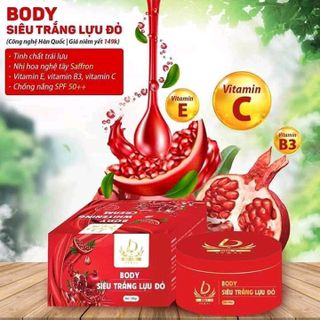 body lựu đỏ