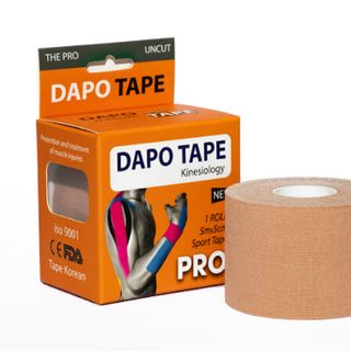 Băng Dán Cơ DapoTape Pro Uncut cuộn 5 mét x 5cm màu Da