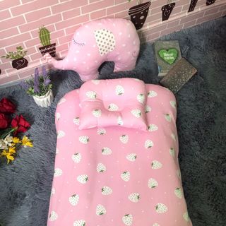 Đệm ngủ Thông minh cho bé 2 lớp tháo vỏ tặng kèm gối