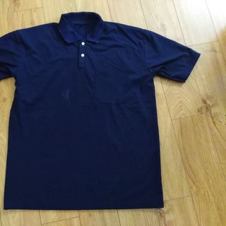 áo thun cá sấu poly màu xanh đen