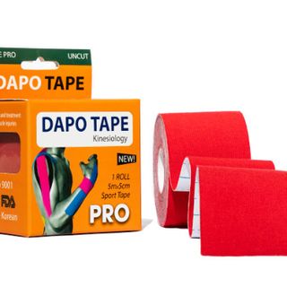 Băng Dán Cơ DapoTape Pro Uncut cuộn 5 mét x 5cm màu Đỏ