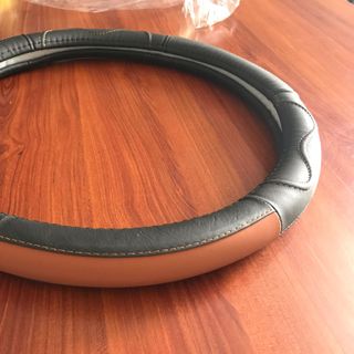 Bọc vô lăng da bò siêu đẹp