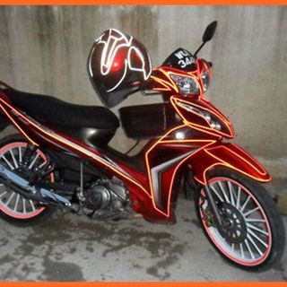 tem xe máy decal xe máy - đạp điện - decal phản quang