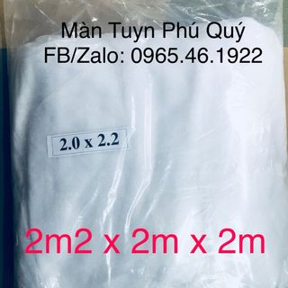 Màn Tuyn 10/10 - kt 2m2 x 2m x 2m