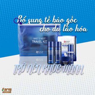 Combo dưỡng da tinh chất tổ yến SNP 5 món