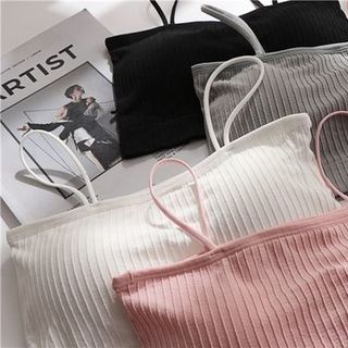 Áo lót ngực bra nữ quây hai dây nhỏ SLING đẹp kẻ sọc trẻ trung ALNU15