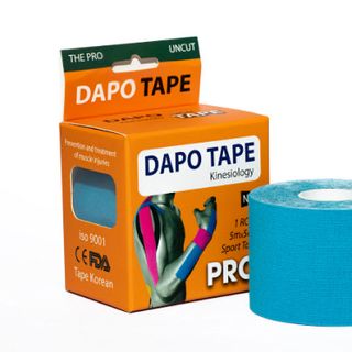 Băng Dán Cơ DapoTape Pro Uncut cuộn 5 mét x 5cm màu Xanh Blue