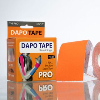 Băng Dán Cơ DapoTape Pro Uncut cuộn 5 mét x 5cm màu Da Cam