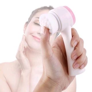 máy rửa mặt massage 2 đầu