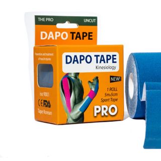 Băng Dán Cơ DapoTape Pro Uncut cuộn 5 mét x 5cm màu Dark Blue