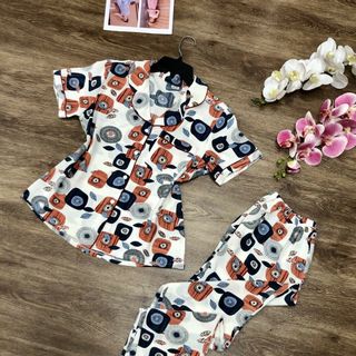 Đồ Bộ Pijama Đũi Quần Dài