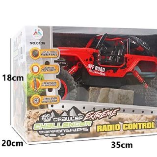 XE ĐUA ĐỊA HÌNH ĐIỀU KHIỂN CỠ LỚN 2 CẦU 0136 - 24Ghz tỷ lệ 116