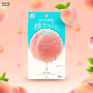 Mặt Nạ Thạch Đào Dưỡng Trắng Tinh Khiết Momopuri