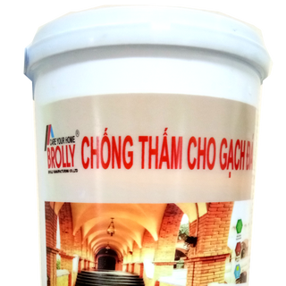 CHỐNG THẤM - CHỐNG RÊU MỐC BÁM BẨN DÙNG CHO GẠCH NGÓI ĐẤT NUNG ĐÁ TỰ NHIÊN GỖ THẠCH CAO BROLLY SHIELD