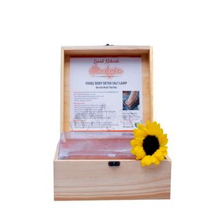 Đèn Đá Muối Himalaya Xông Chân Thải Độc Laurel Naturals