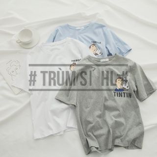 Áo thun Tay Lỡ Tin Tin